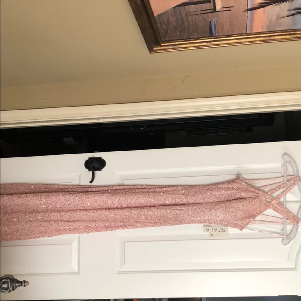 Fully lined beaded prom dress